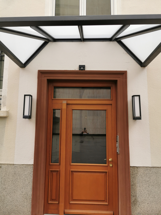 Umbau und Renovierung von Wohnungen, Treppenhaus, Aussenfassade eines MFH - - Wildtierhilfe Schäfer 